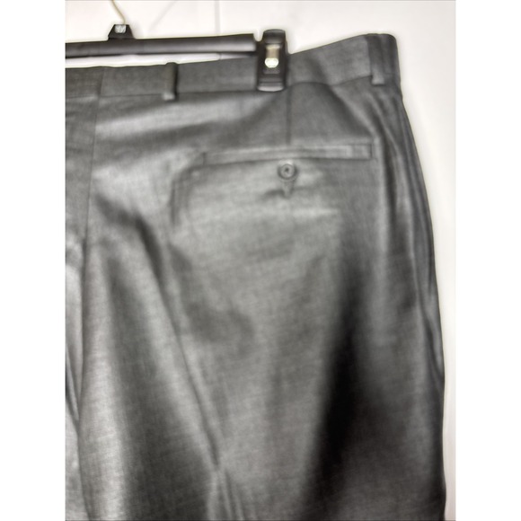 NWT Kenneth Cole Mens Slim fit Dress Pants 38 / 29 Gun Metal Grey Separate Pant - Picture 4 of 10
